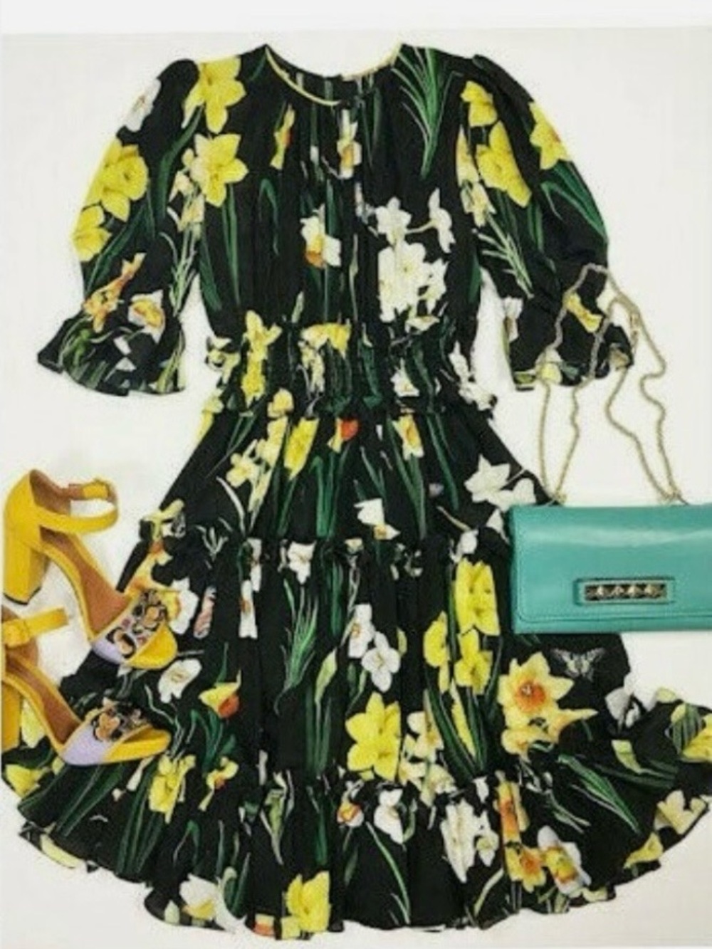 Dolce & Gabanna Daffodil Dress - Picture 2 of 10